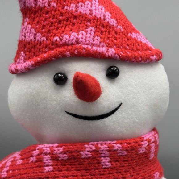 Stand Alone Snowman Plush Advent Pocket Calendar Countdown to Christmas 19" T - Picture 3 of 11